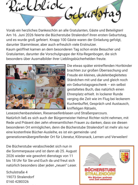 Geburtstagsrückblick2026-Bücherstube-Stralendorf
